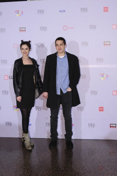 Beograd 05.03.2017. Ekipa filma Afterparty prosetala je crvenim tepihom pred projekciju kojom se zatvara 45 fest. U glavnim ulogama Lidija Vukicevic i Slobodan Bestic. foto Dusan Milenkovic