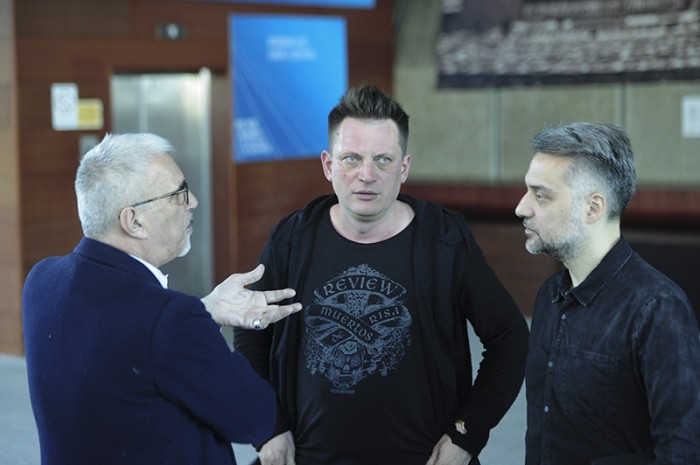 beograd 03.03.2017. glavni ziri festa u sastavu Cedomir Kolar, Dalibor Matanic, Branka Katic, Srdan Golubovic odrzao je konferenciju za novinare. foto Dusan Milenkovic