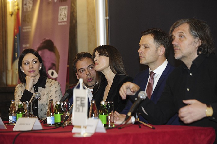 Press konferencija sa Monikom Beluči
