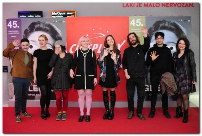 beograd 28.02.2017. ekipa filma vetar posle.projekcije u okviru 45. festa. foto dusan milenkovic